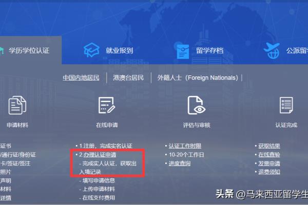 留学回国学历认证需要什么材料.