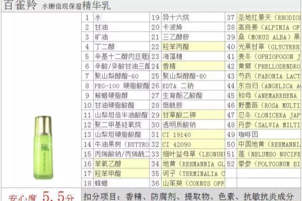 百雀羚护肤品使用顺序是什么.