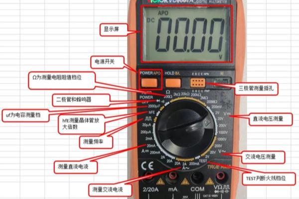 智能万用表的使用方法