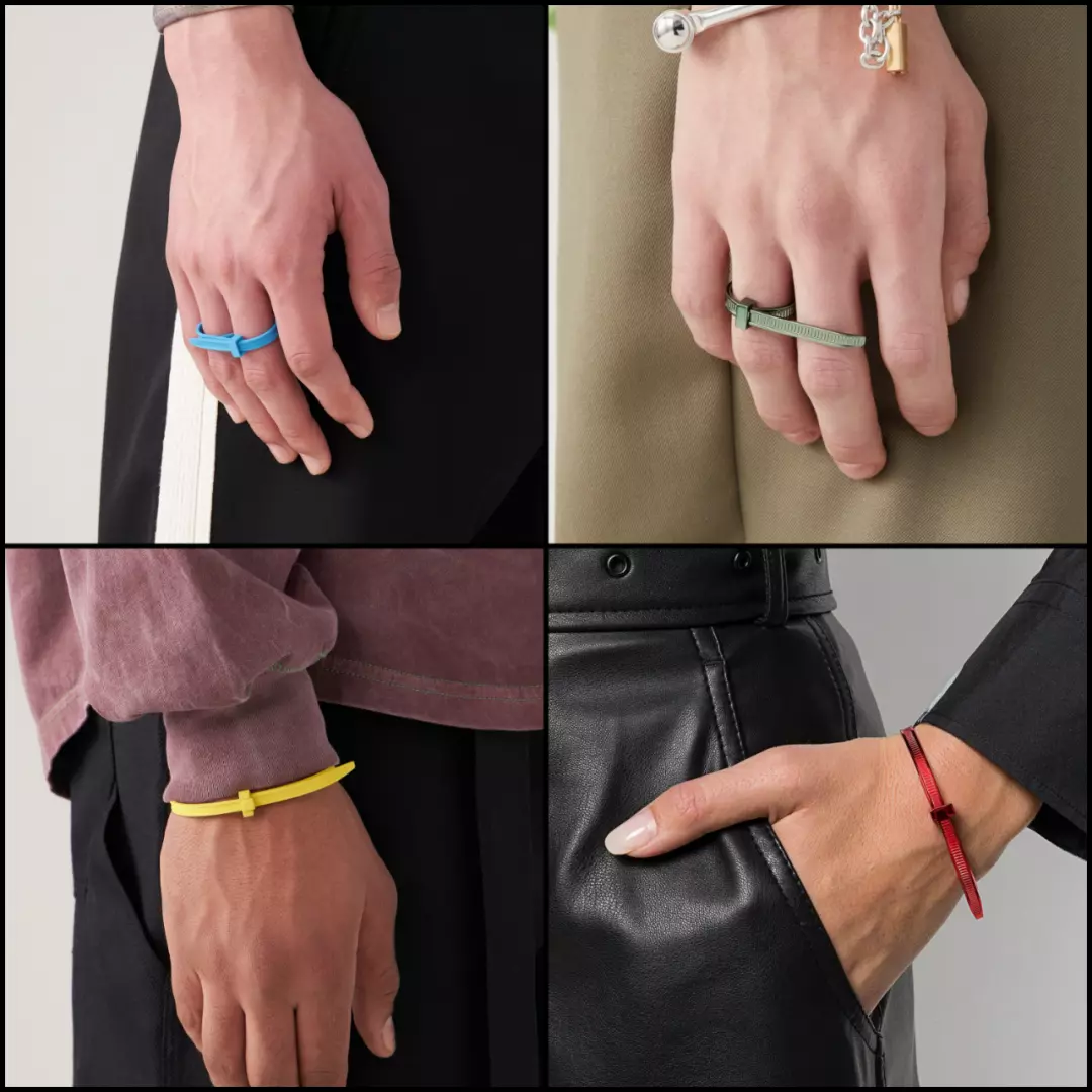 巴黎世家字母发夹什么材质(15)