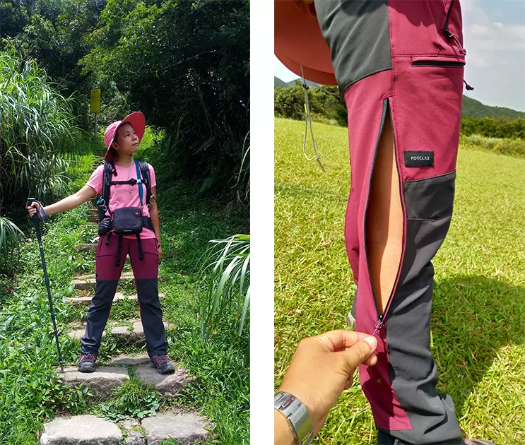 迪卡侬17l登山包登山杖怎么挂(15)