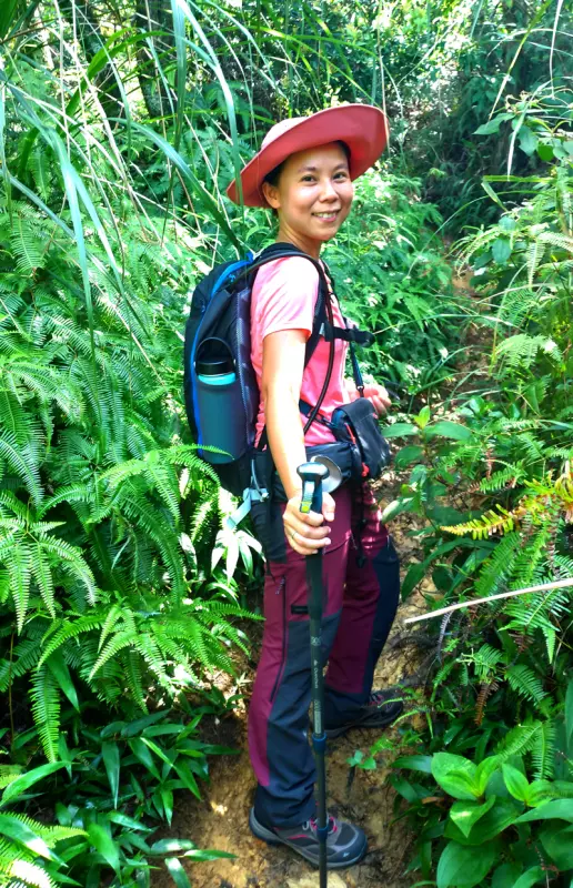 迪卡侬17l登山包登山杖怎么挂(6)